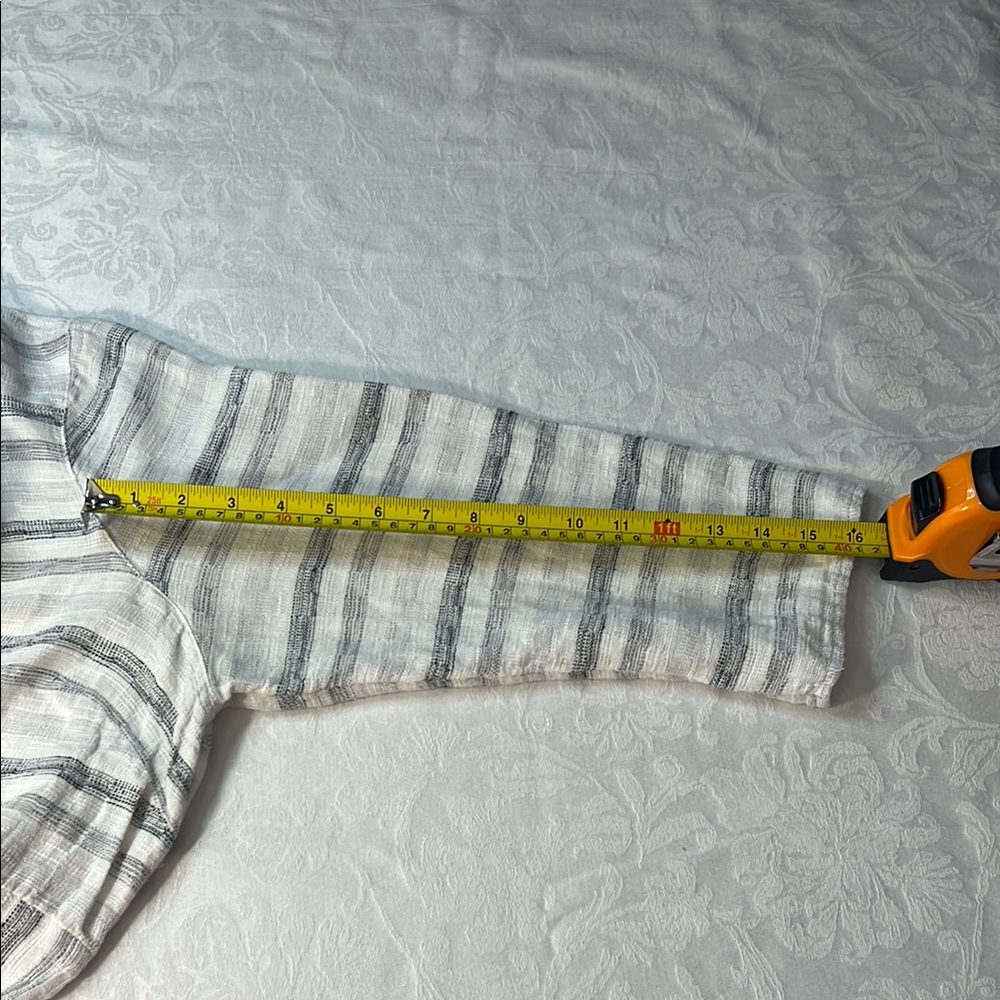 Striped Button-Down Tunic - Picture 6 of 6